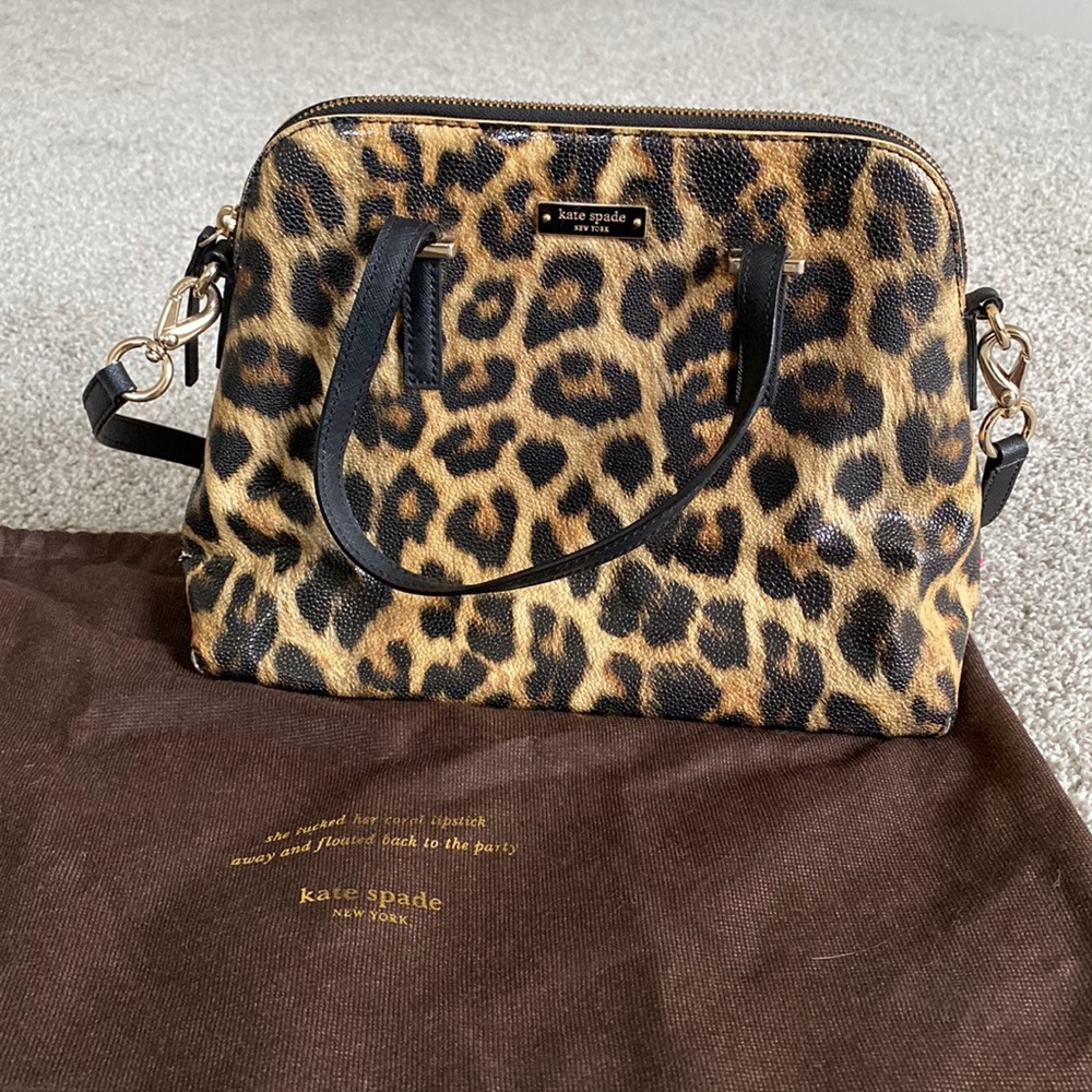 Leopard Kate Spade purse